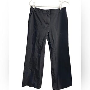 Achro Mijeong Park Black Wide Leg Cropped Pants Women's size Medium